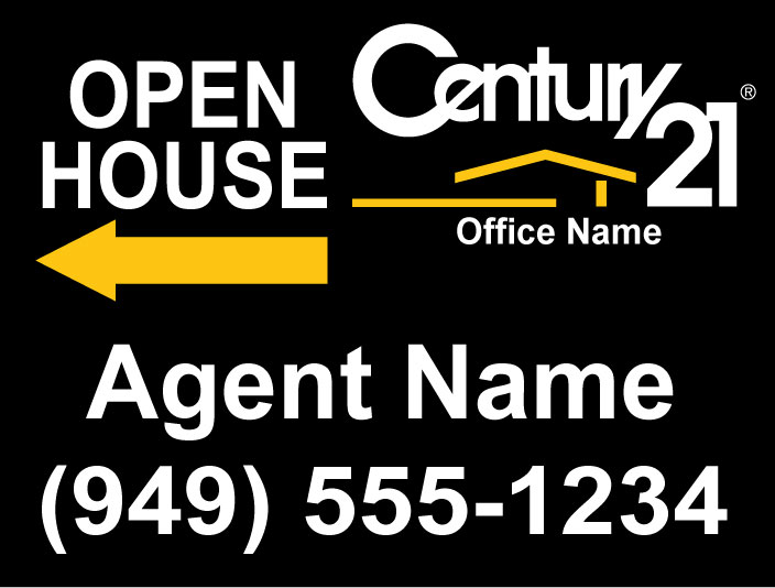 Century 21 Century 21 Open House Signs